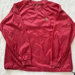 Easton Men's Vibrant Red Pullover Windbreaker
